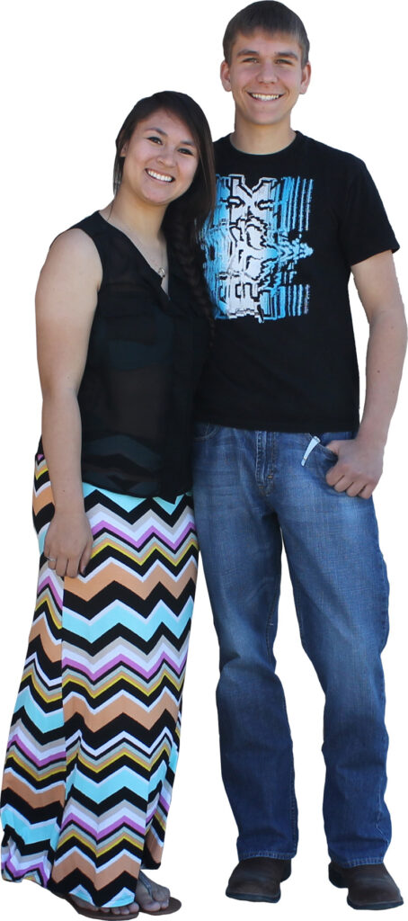 Chaslynn McCalister and Brian Kelly./Ron Espinola • The Brand