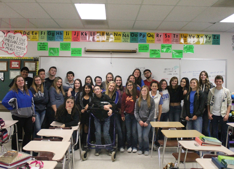 The 2015 Leadership class. /Courtesy • Leadership