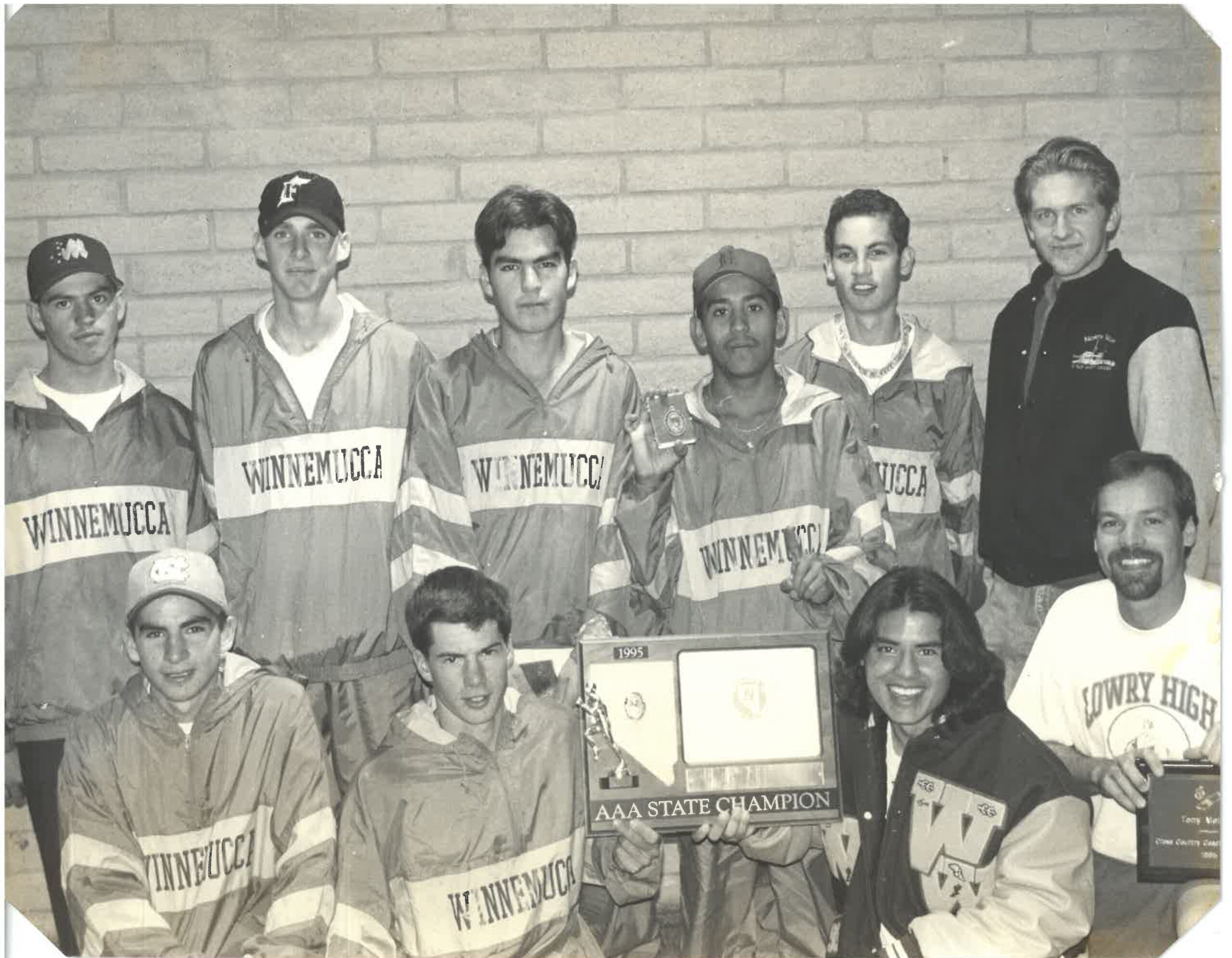 1995 Cross Country State Champions