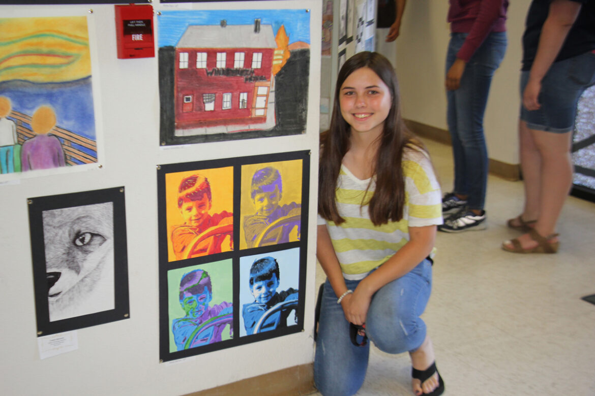 Students show off work at annual event