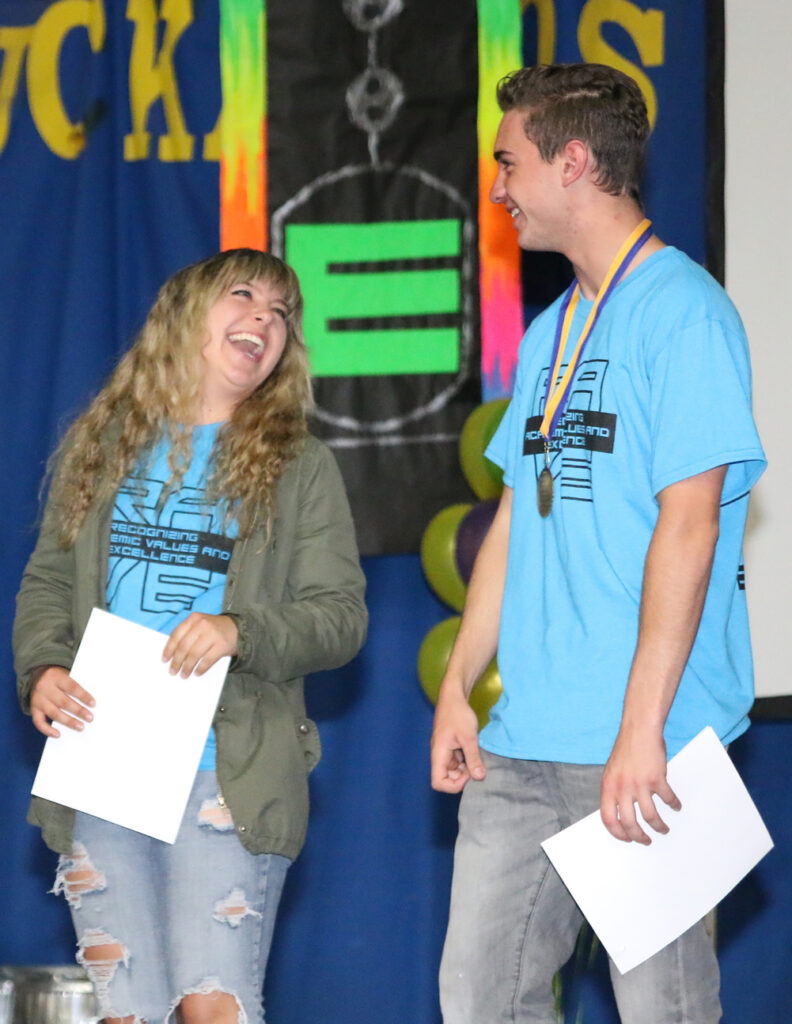 Shaelyn Forney and Mickey Donovan./Ron Espinola • The Brand